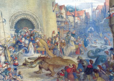 Il compleanno della piccola principessa drago da Richard Doyle